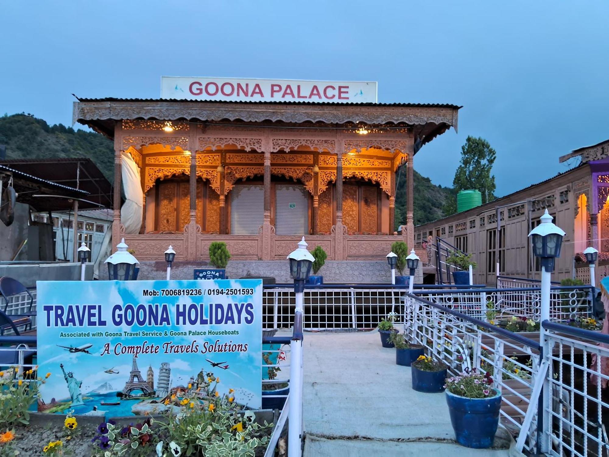 Goona Palace Houseboats Сринагар Экстерьер фото